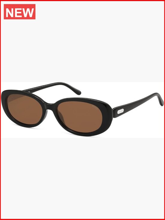 Retro Oval Polarized Sunglasses for Women Men main image 6